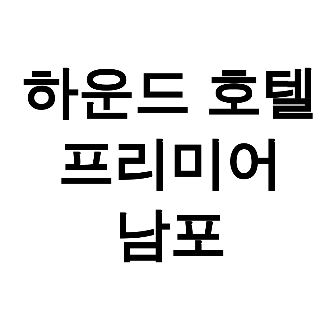 하운드 호텔 프리미어 남포